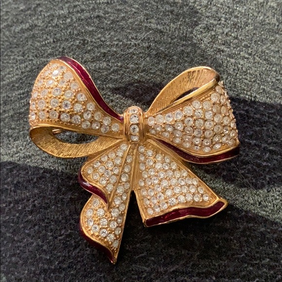 Roman Gold bow brooch - Picture 2 of 3